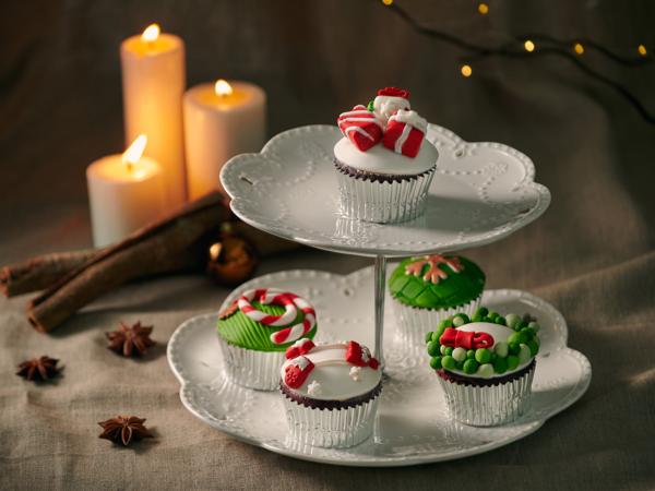 Christmas cupcakes