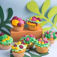 Cupcakes, succulents, cacti